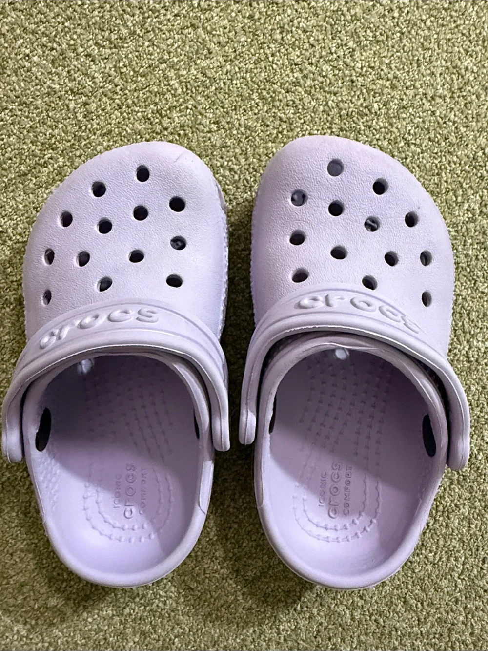 CROCS Kids Classic Clog in Lavender Purple Sz C6